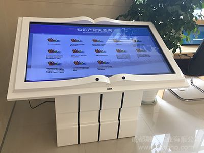 觸摸查詢機(jī)是怎樣引導(dǎo)客流量的效果圖
