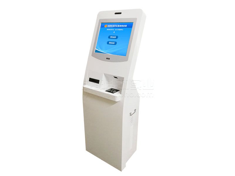 19寸白色排號機效果圖