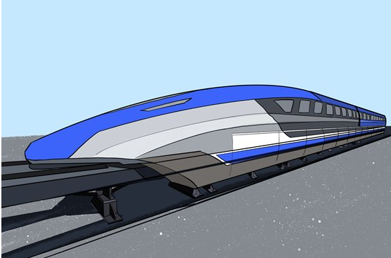 人工智能磁懸浮技術(shù)打造磁懸浮汽車。效果圖